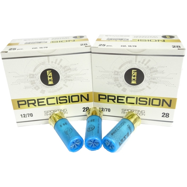 Amunicja kal. 12/70 Precision 28g Fam
